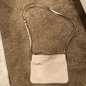 Nude should bag, kate spade brand, gently used